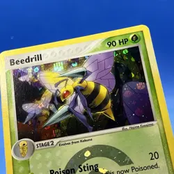Beedrill 1/112 FireRed & LeafGreen Reverse Holo Pokemon Card NM* - Image 3