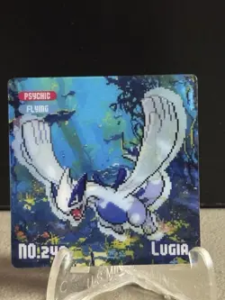 Pokemon Eif origin Gameboy Lenticular Lugia #D1 - Image 1