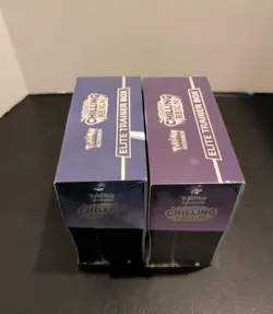 Pokemon TCG Sword & Shield Chilling Reign Elite Trainer Box SET of 2 - Image 3