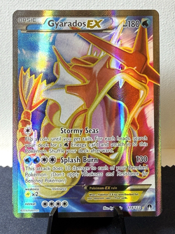 Pokemon TCG: XY BREAKpoint Gyarados EX 114/122 Full Art Ultra Rare LP - Image 1