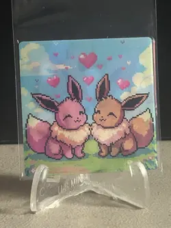 Pokemon Eif origin Gameboy Lenticular (RARE) Eevee/slyveon #E1 - Image 1