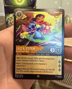 Disney Lorcana TCG Lilo & Stitch Fun-Loving Friends 31/204 Common (NM) - Image 1