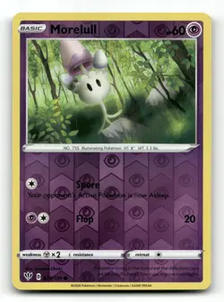 Morelull 079/189 - Darkness Ablaze Reverse Holo - Pokemon Card NM/M - Image 1