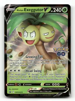 Alolan Exeggutor V SWSH225 - Sword & Shield Promo - Pokemon Card NM/M - Image 1