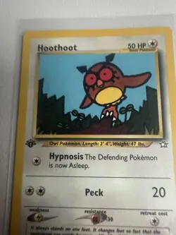 Hoot Hoot 60/111 Neo Genesis 1st Edition WOTC Vintage Pokemon - Image 2