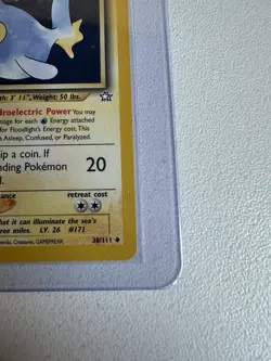 Lanturn 1st Edition Neo Genesis 38/111 WOTC Vintage Pokemon - Image 5