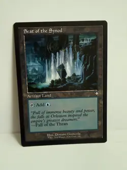 MTG Seat of the Synod Retro Frame Brothers War Magic The Gathering TCG NM - Image 1