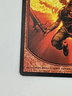 2008 MTG Magic The Gathering Magic Player Rewards Full Art Promo Incinerate MJB - Image 5
