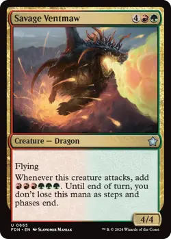 Savage Ventmaw - 665 / English / Near Mint MTG - Image 1