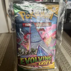 Pokemon TCG Evolving Skies Booster Pack Sealed Unopened Wrapped Since New 820650808777 - Image 1