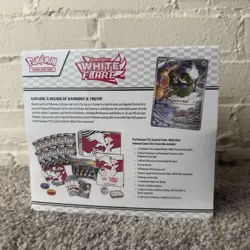 Scarlet & Violet White Flare Elite Trainer Box, Sealed, Pokemon Center Exclusive - Image 2