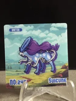 Pokemon Eif origin Gameboy Lenticular Suicune #D1 - Image 1
