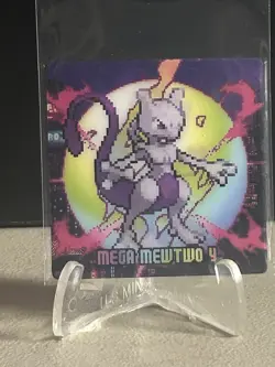 Pokemon Eif origin Gameboy Lenticular (RARE) Mega Mewtwo Y #E1 - Image 1