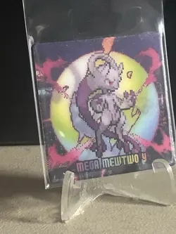 Pokemon Eif origin Gameboy Lenticular (RARE) Mega Mewtwo Y #E1 - Image 2