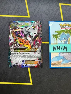 Pokemon Card M Aggron EX XY Primal Clash 94/160 343 💎NM💎 - Image 1