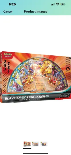 Pokemon TCG: Blaziken ex & Volcanion ex Premium Collection - 2025 Amazon Holiday - Image 1