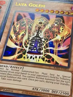 3x The Winged Dragon Of Ra - Sphere Mode + 3x Lava Golem | Ultra Rares | YuGiOh! - Image 5