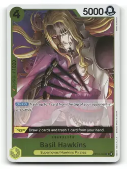 Basil Hawkins OP10-109 - Royal Blood - One Piece Card NM/M - Image 1