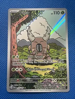 Pinsir 168/167 Sv06: Twilight Masquerade Holo Illustration Rare Pokemon TCG - NM - Image 1