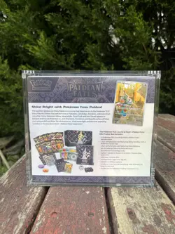 Pokemon Center Exclusive Paldean Fates ETB Elite Trainer Box New Sealed - Image 2