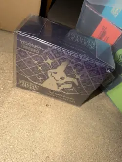 Pokemon Center Exclusive Paldean Fates ETB Elite Trainer Box New Sealed - Image 1