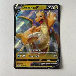 Pokemon Go #049/078 Dragonite V Full Art Foil Ultra Rare - Image 1