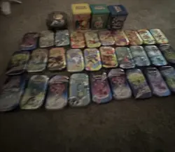 Pokemon TCG Empty Tin Lot - Image 4