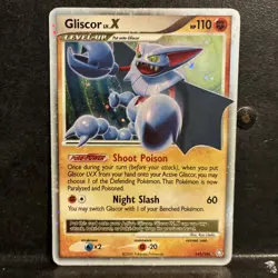 Gliscor Pokemon Card TCG LV. X 141/146 Legends Awakened Rare Holo LP/MP - Image 1