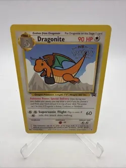 Dragonite Pokemon The First Movie Promo Card Black Star Promo #5 LP - Image 1