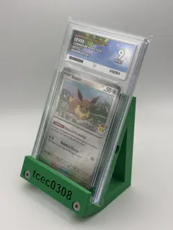 Eevee - Pokemon Day Stamped Promo 2025 - 074/131 Cosmos Reverse Foil Ace Mint 9 - Image 3