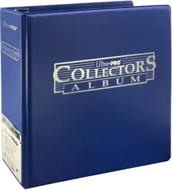 ULTRA PRO 3 RING COBALT BINDER ALBUM +100 PLATINUM 9 POCKET PAGES SLEEVE POKEMON 74427158637 - Image 2