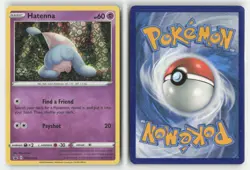 Hatenna (General Mills Promo) SWSH040 Holo Pokemon LP - Image 3