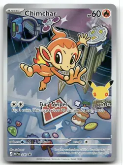 Chimchar 041 Holo Promo ME: Mega Evolution Promo Pokemon Near Mint - Image 1