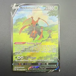Kricketune V TG12/TG30 Silver Tempest Trainer Gallery Holo Ultra Rare EN - Image 3