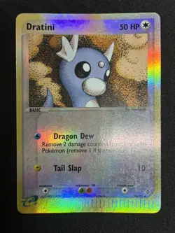 Nintendo Dratini 26/97 2003 Pokemon Reverse Holo Uncommon MP/HP - Image 1