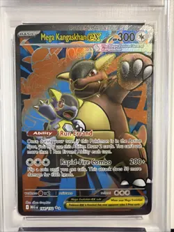 2025 POKEMON MEG EN-MEGA EVOLUTION ULTRA RARE #164 MEGA KANGASKHAN EX PSA 9 - Image 2