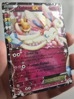 Sylveon EX RC21/RC32 Generations Radiant Collection Holo Ultra Rare 170 HP - Image 3