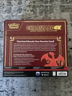 New Pokemon Charizard ex Super-Premium Collection IN HAND - Image 3