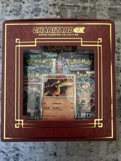 New Pokemon Charizard ex Super-Premium Collection IN HAND - Image 4