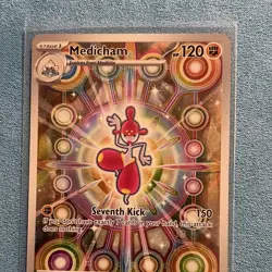 Medicham 241/217 Obsidian Flames Illustration Rare Full Art Holo 120HP Eng - Image 2