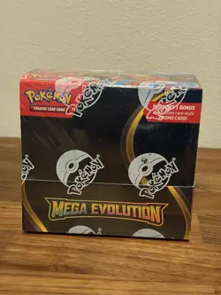 Pokemon TCG Mega Evolution Enhanced Booster Box | Sealed 36 Packs | Bonus Promo - Image 1