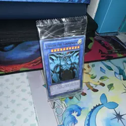 Yu-Gi-Oh! LC01 SEALED Promo Pack Egyptian Gods,Dark Magician,Blue-Eyes Red Eyes - Image 1