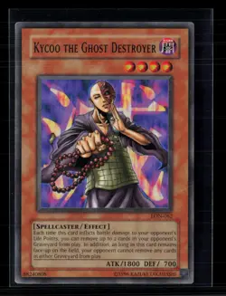 Yu-Gi-Oh! Kycoo the Ghost Destroyer Labyrinth of Nightmare SR LON-062 Unlimited - Image 1