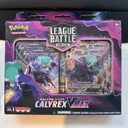 Pokemon TCG: Shadow Rider Calyrex VMAX League Battle Deck 820650850424 - Image 1
