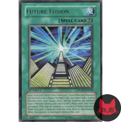 Yugioh Future Fusion POTD-EN044 Rare 1st Edition LP - Image 1