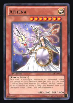 Athena SDLS-EN012 1st Edition Common Yu-Gi-Oh Near Mint - Image 1
