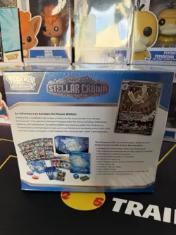 Stellar Crown Pokemon Center Elite Trainer Box (ETB) New Sealed Cards TCG - Image 3