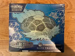 Stellar Crown Elite Trainer Box Pokemon Center Exclusive - Factory Sealed PC ETB - Image 1