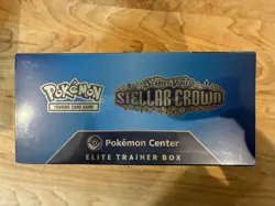 Stellar Crown Elite Trainer Box Pokemon Center Exclusive - Factory Sealed PC ETB - Image 2