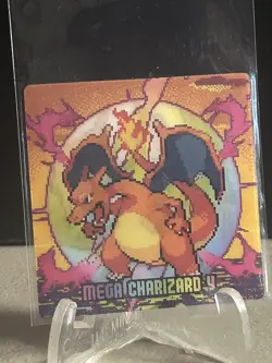 Pokemon Eif origin Gameboy Lenticular (RARE) Mega Charizard Y #E1 - Image 1